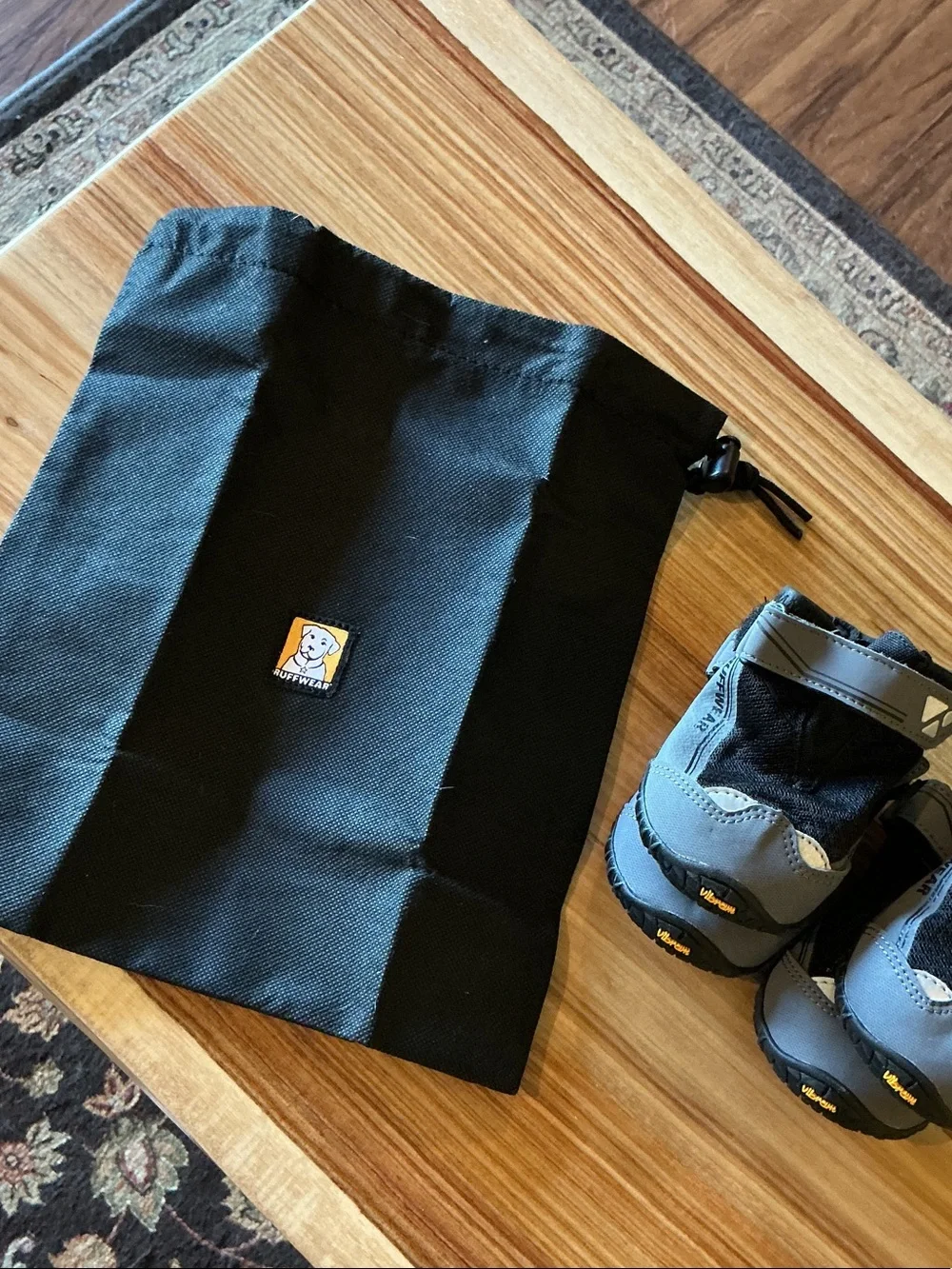 Ruffwear Grip Trex Dog Boots - Yellow and Navy Box